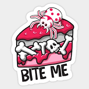 Bite Me Sticker